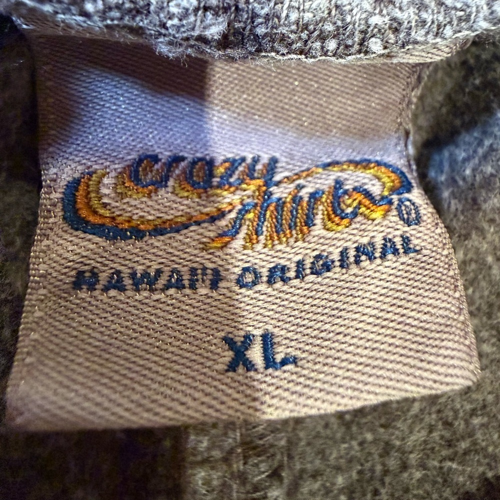 NWOT Hawaii CRAZY SHIRTS UNISEX Rootbeer Died XL Jogger Pants - Picture 2 of 7
